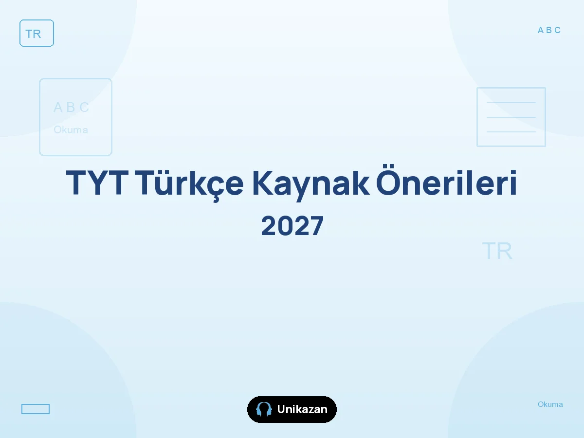 TYT Türkçe soru bankası kolaydan zora zorluk karşılaştırma tablosu 2027