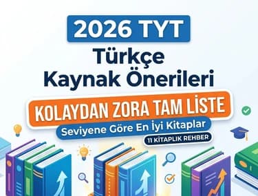 TYT Türkçe soru bankası kolaydan zora zorluk karşılaştırma tablosu 2026