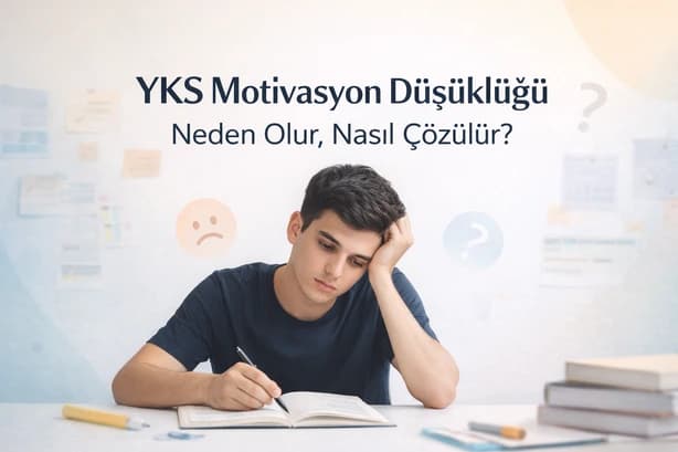 YKS motivasyon düşüklüğü neden olur nasıl çözülür rehber