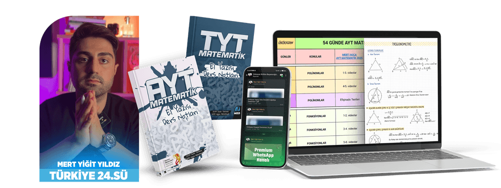AYT Matematik Kampı — Ders Notları, WhatsApp Kanalı ve Çalışma Programı
