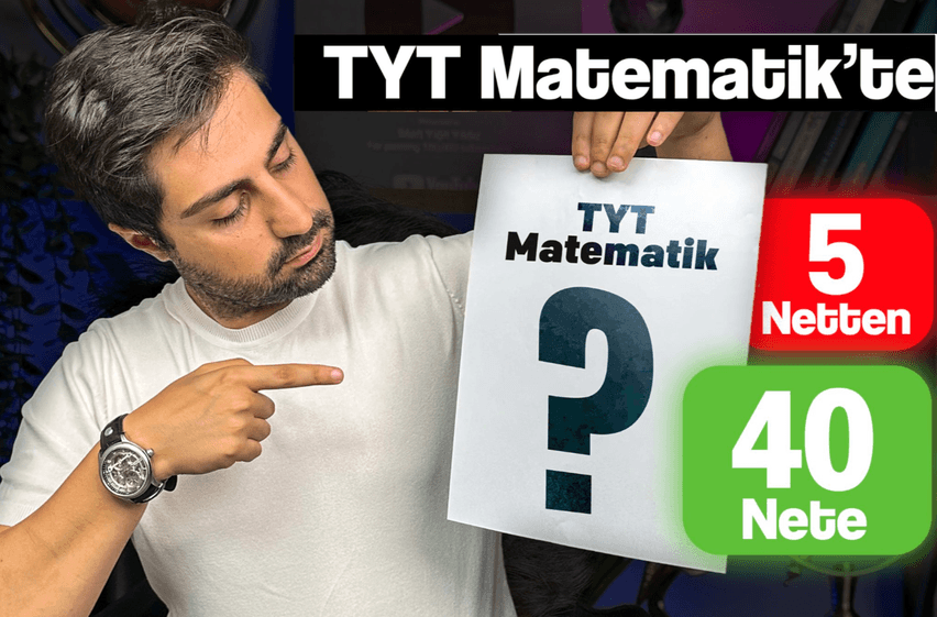 TYT Matematikte 5 Netten 40 Nete — Mert Yiğit Yıldız