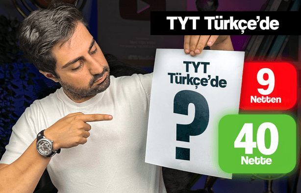 TYT Türkçede 9 Netten 40 Nete — Mert Yiğit Yıldız