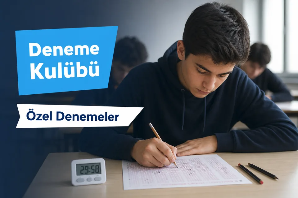 Ünikazan özel deneme kulübü — YKS TYT AYT deneme sınavı ve net takibi